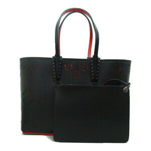 Christian Louboutin Kabata Tote Bag Calfskin Leather Black